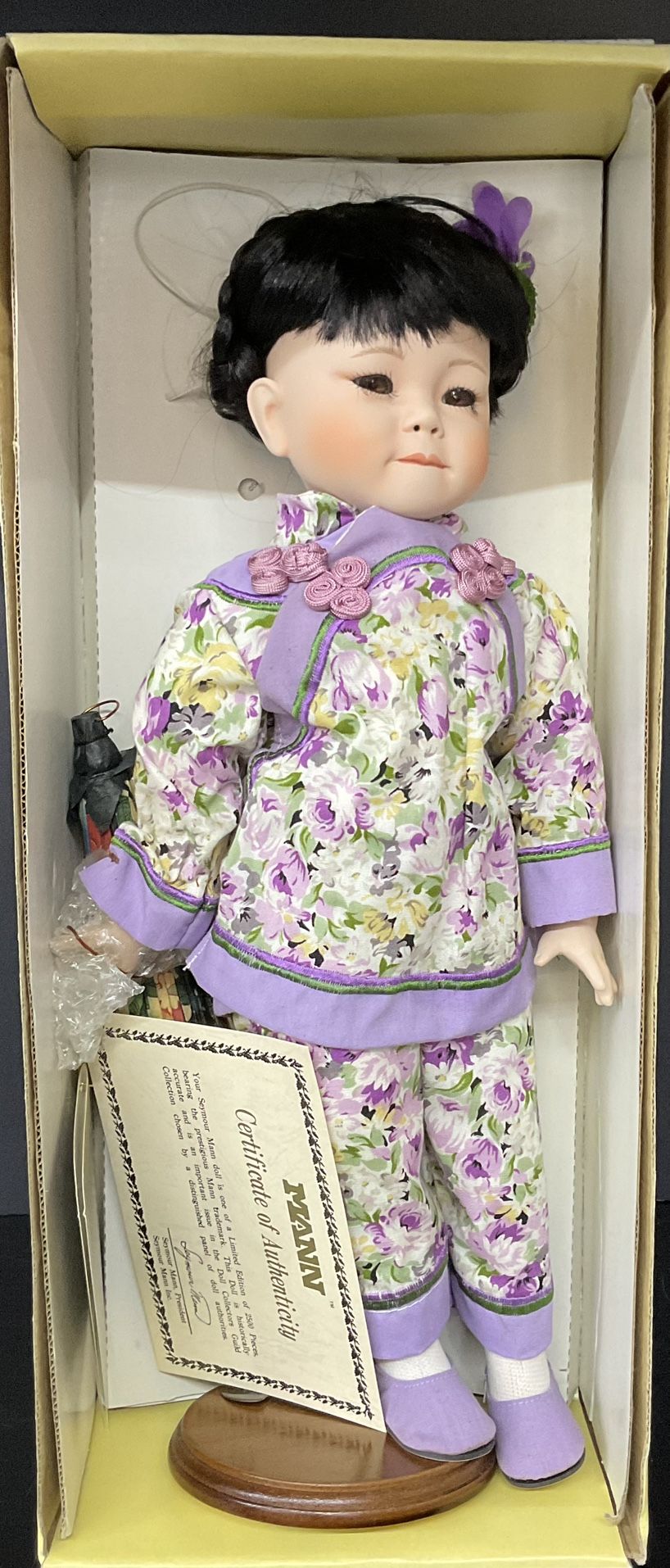 Seymour Man Doll  Made Of Porcelain Vintage 