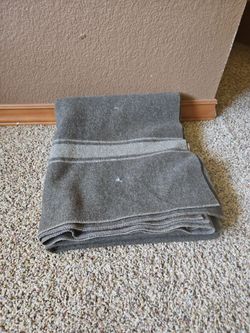 100% wool Italian army blanket