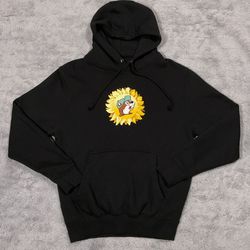 Buc-ees You Are My Sunshine Black Hoodie Sweatshirt Size Small  