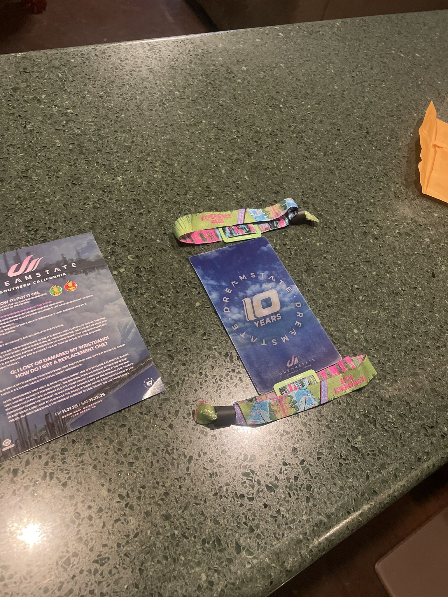 1 GA 2 Day Dreamstate Ticket