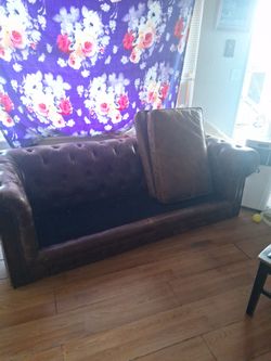 Brown couch