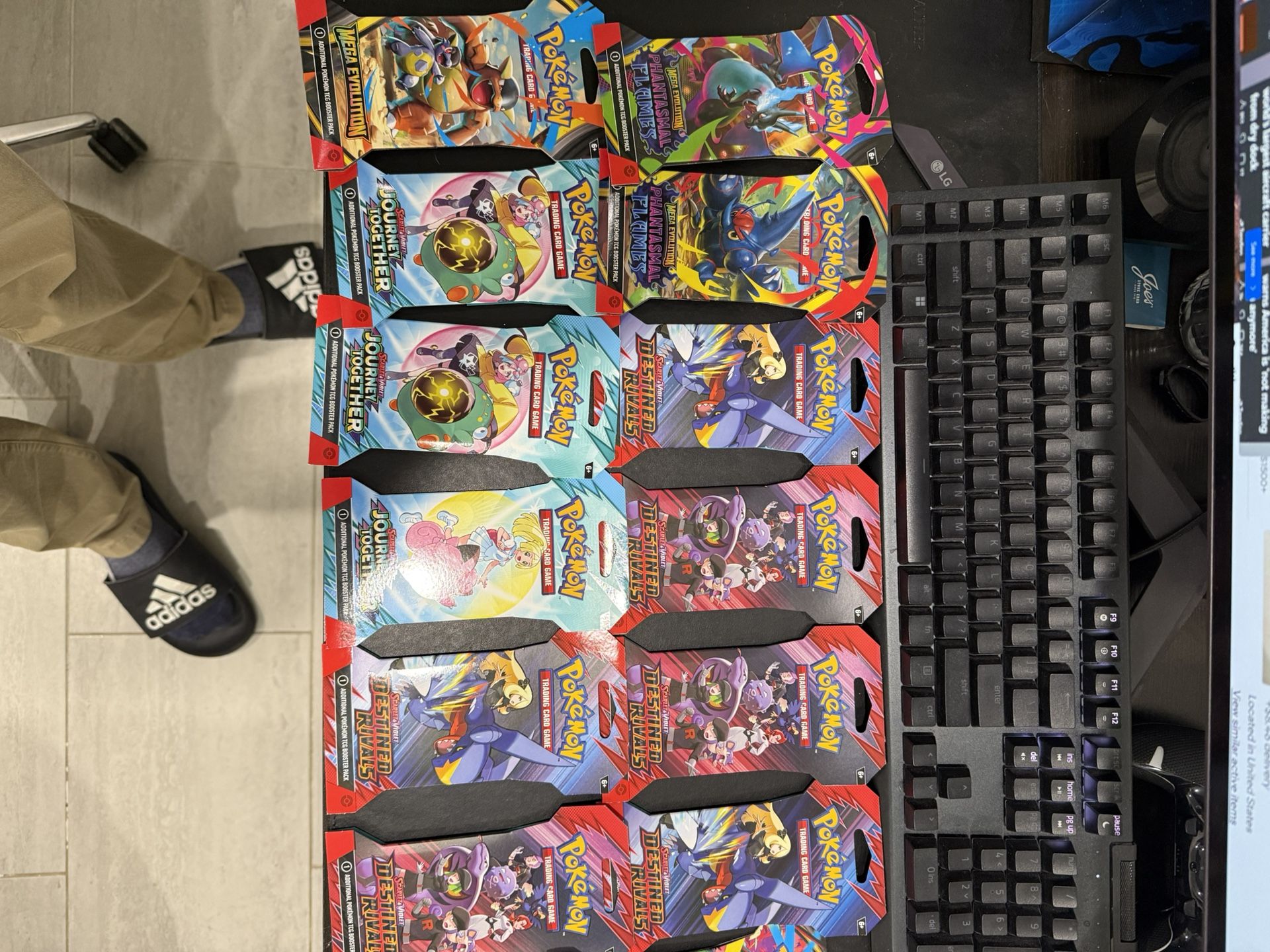 Pokemon TCG Single Sleeved Booster Packs