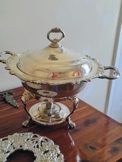Silver Plated Chafing Dish 