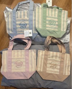 Trader Joes mini tote bags