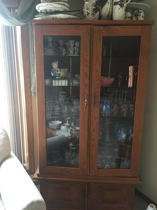 Curio Gun Cabinet For Sale In Wood Dale Il Offerup