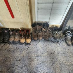 $20 Ea. $160 For All SteelToe Boots Asis Used 9-1/2 EE