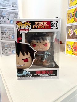 2021 FUNKO POP! FIRE FORCE SHINRA WITH FIRE #981