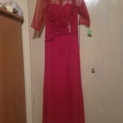 Beautiful Formal Dress Red Gow 