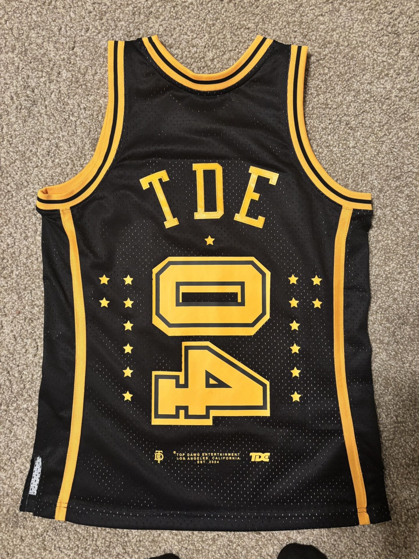 LA Lakers X TDE Watts Jersey Mitchell & Ness