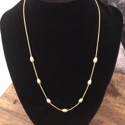 Gold Tone Necklace By Avenue