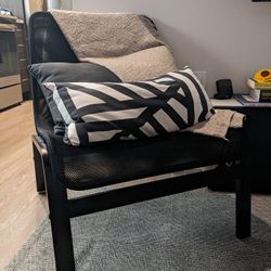 Ikea Nolmyra Black Accent Chair