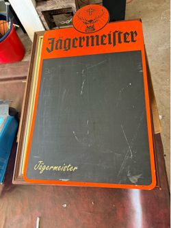 Jagermeister Chalkboard