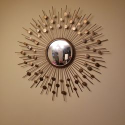 Solid Brass Arteriors Mirror 