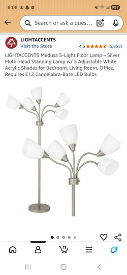 LIGHTACCENTS Medusa Floor Lamp
