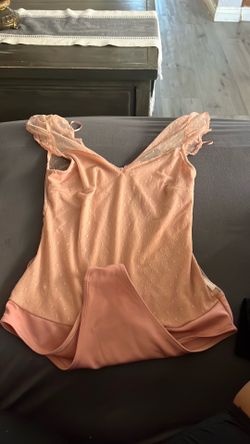 Pink mesh Bodysuit
