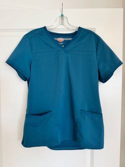 Dickies Balance Scrub Top Teal