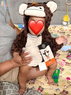 Baby Monkey Costume 0-6Months