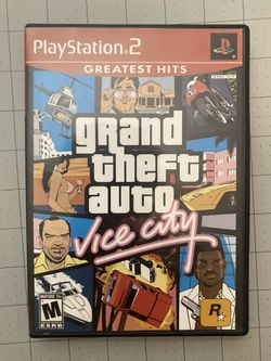 Grand Theft Auto Vice City for PS2
