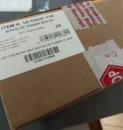 Pokemon 30th etb sealed case of 10 etbs