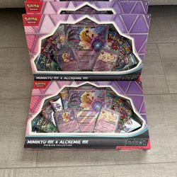 Mimikyu ex & Alcremie ex Premium collection