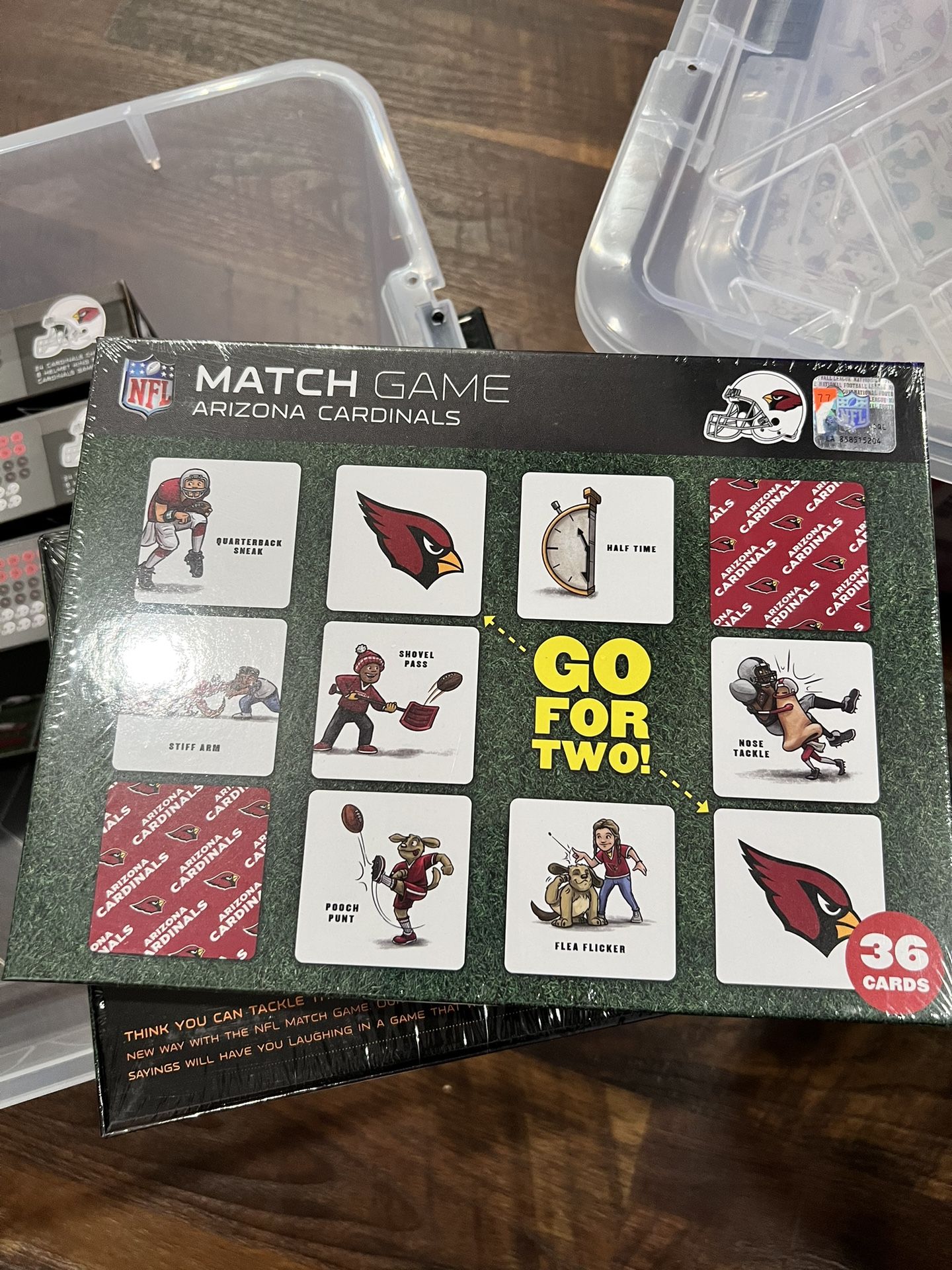 Arizona Cardinals Match Game