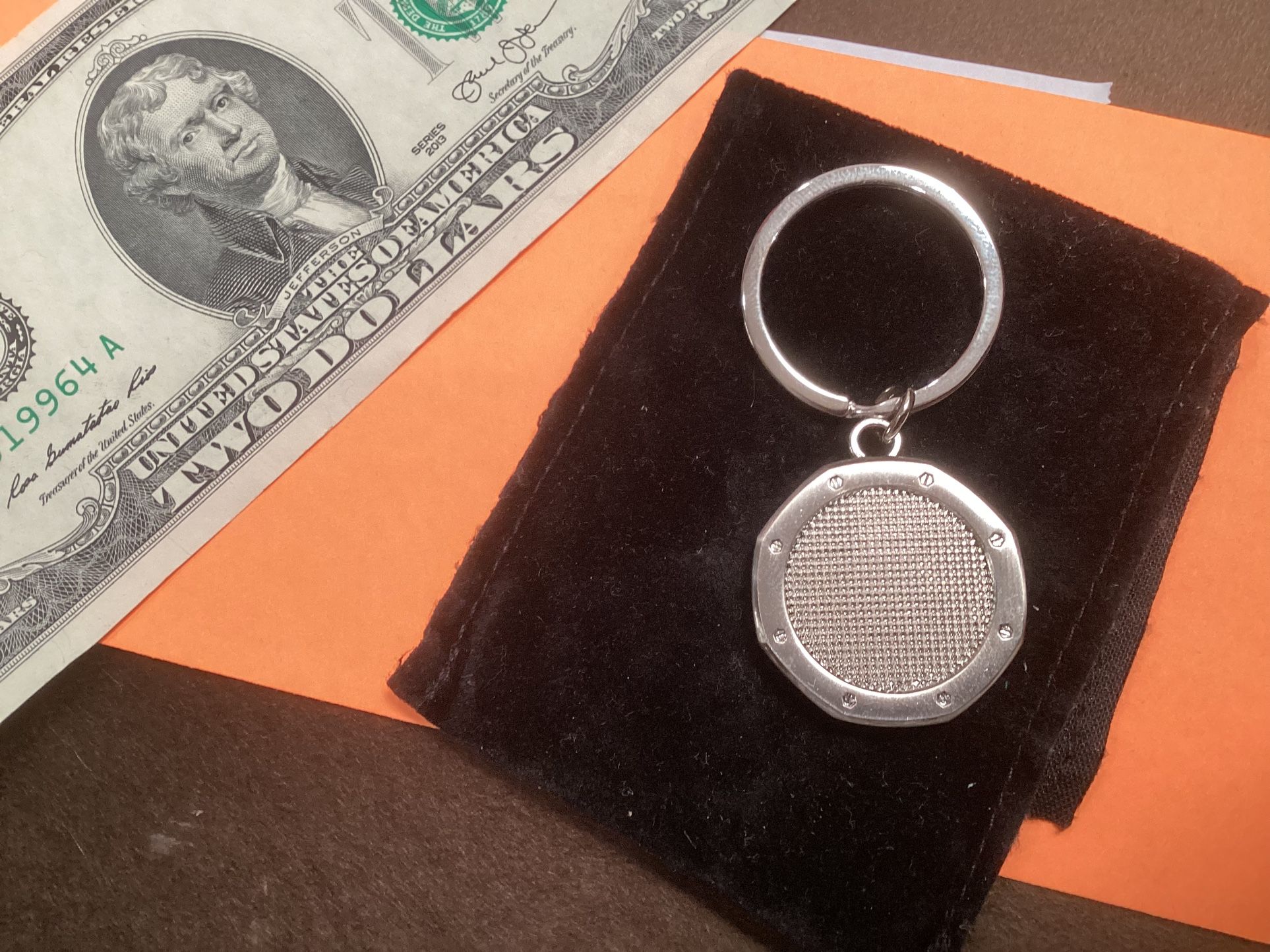 Audemars Piguet AP Royal Oak KeyChain / KeyRing VIP Rare Gift-Silver