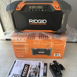 RIGID 18V Hybrid Jobsite Radio with Bluetooth Technology (Tool Only)