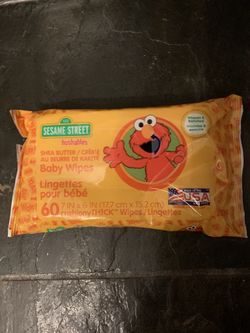 Baby wipes with Cetearyl Alcohol $2.00 each pack