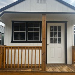 12 By 32 Front Pitch And Loft Inside