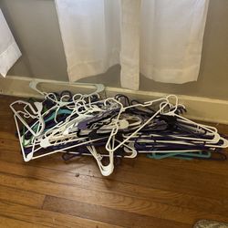 Lot of hangers