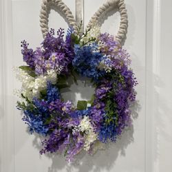 Spring Bunny Wreath 