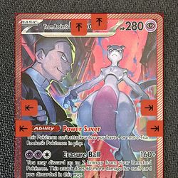Team Rockets Mewtwo ex 231 destined rivals Pokemon