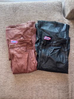 Leather edikted pants