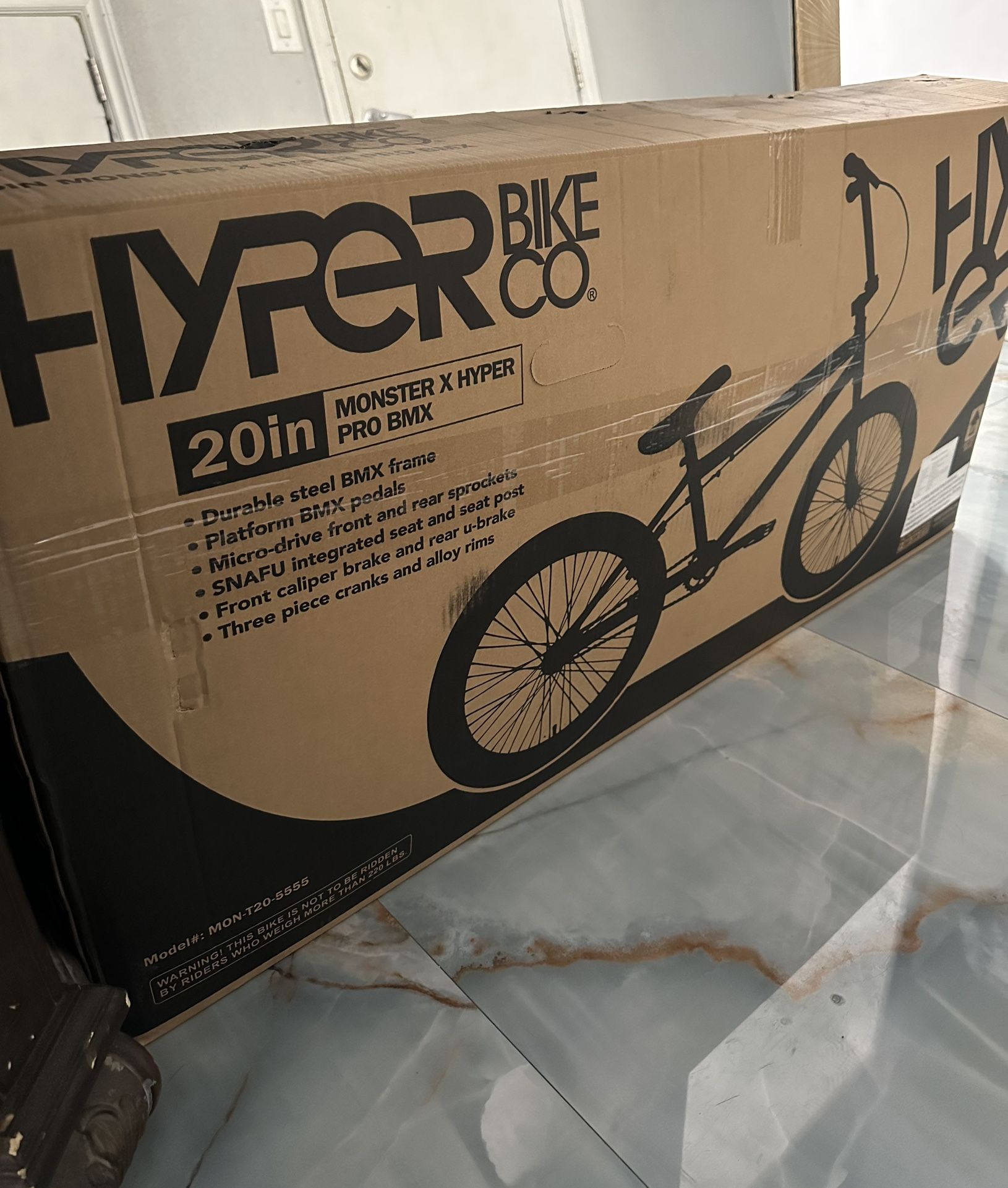 Monster Energy Hyper Pro BMX Bike