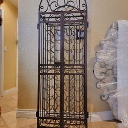 40 bottle Wrought Iron Wine Rack