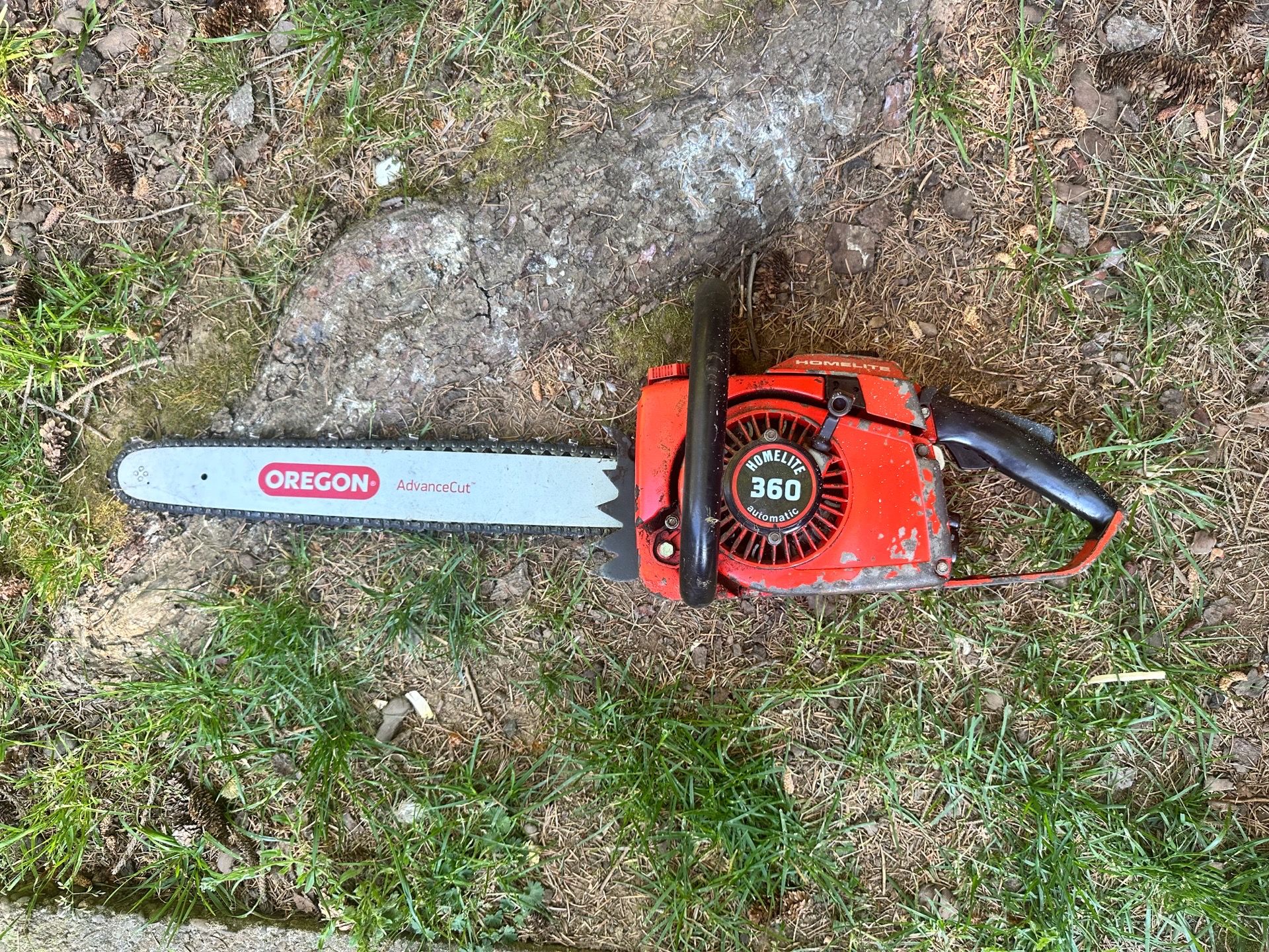HOMELITE 360 automatic chainsaw