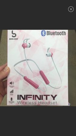 NWT Bluetooth Wireless Headset pink
