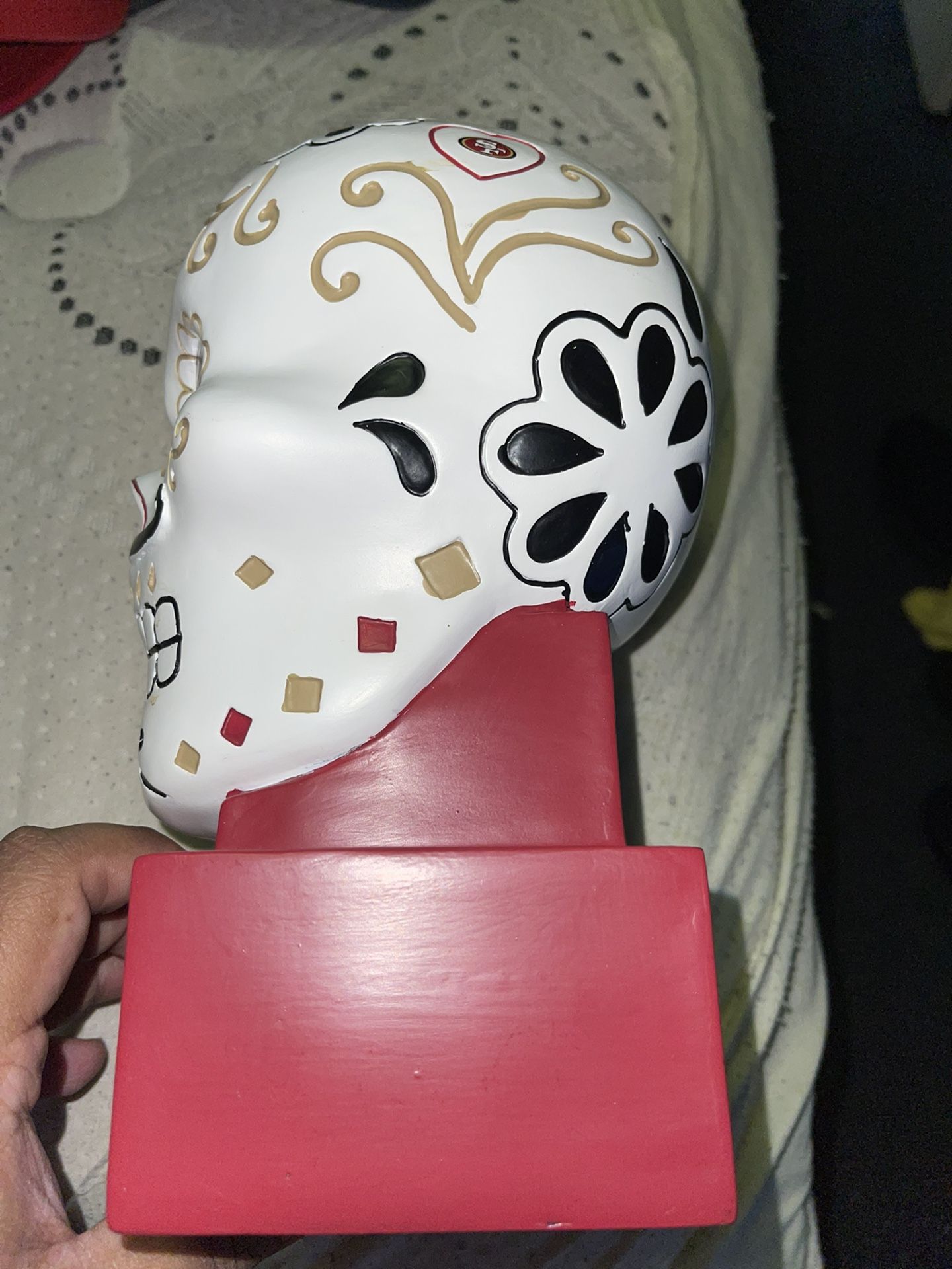 49ers Sugar Skull