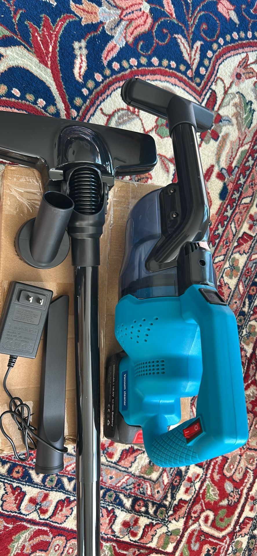 Cordless Vacuum Cleaner For Car or House With Battery Charger And accessories It’s Compatible With Makita Battery Also Brand New 