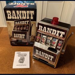 Bandit Working Slot Machine Bank