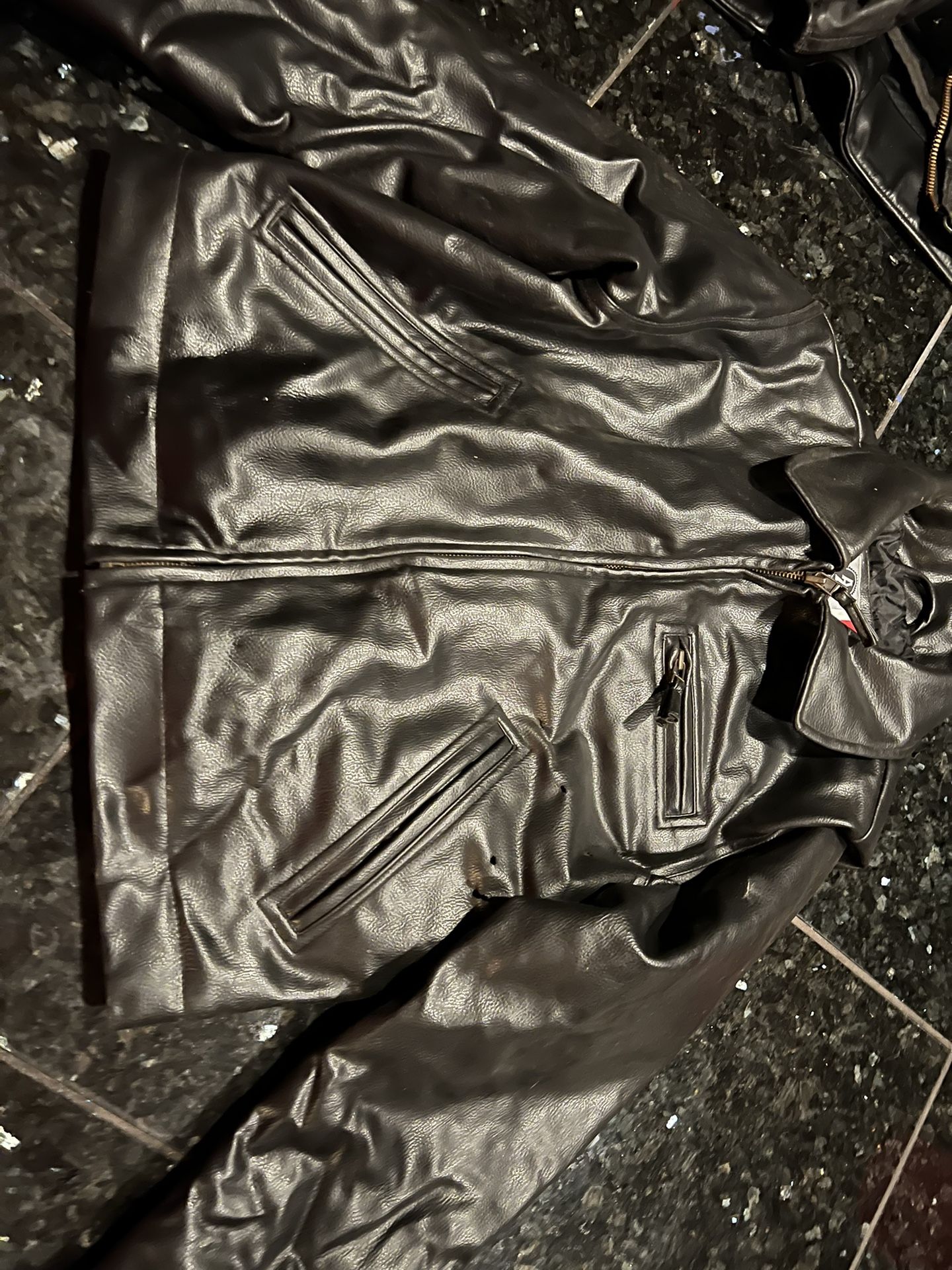 Leather Jacket Brand Is Arizona Jean