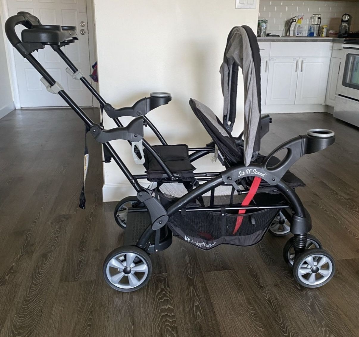 Double stroller for toddlers preschoolers age 1-5