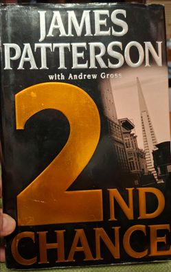 "2ND CHANCE" JAMES PATTERSON HARDBACK BOOK