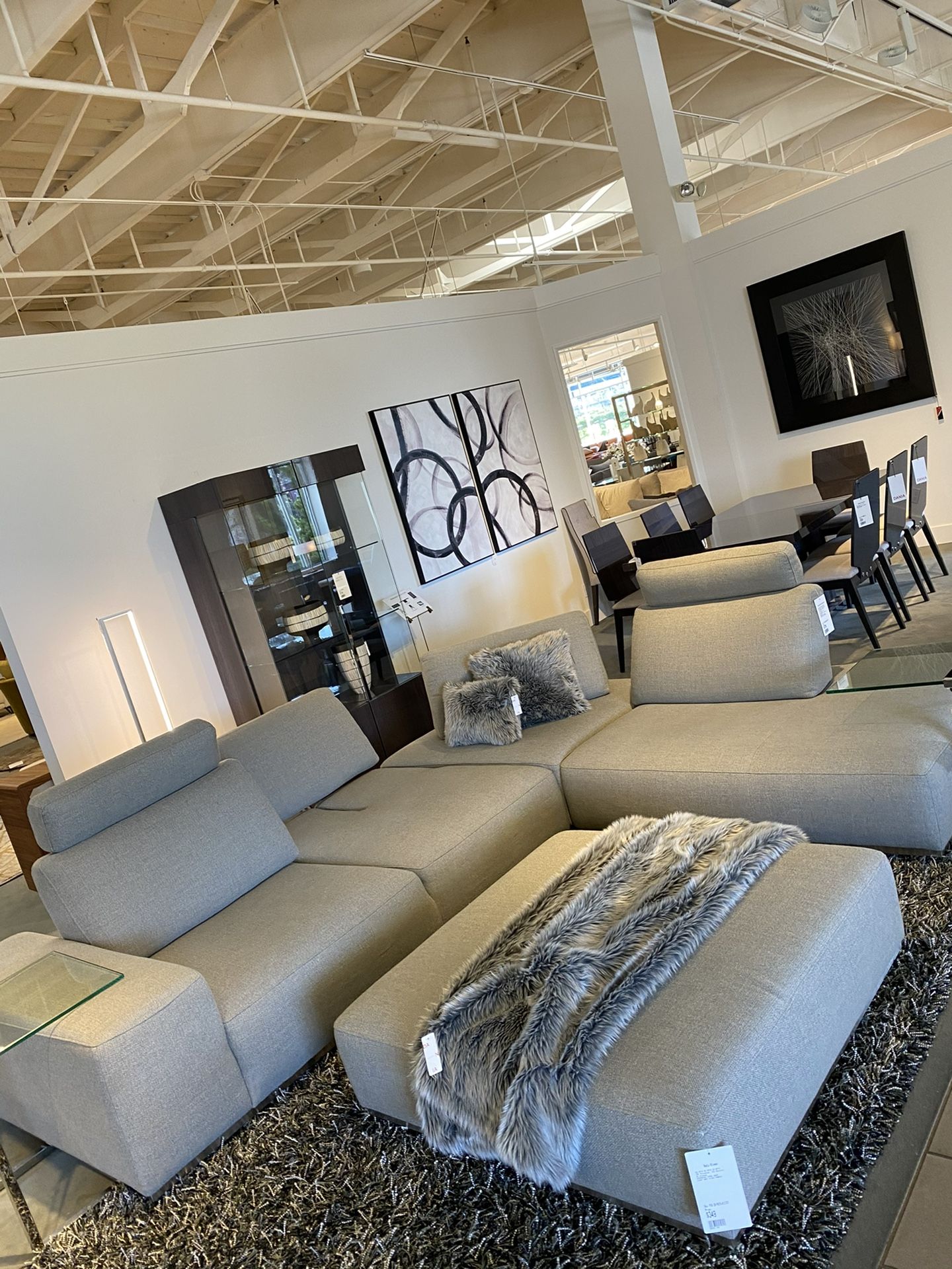 NADIA LEFT SECTIONAL WITH ADJUSTABLE BACKREST