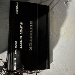 Autotek AT2000.1 Super Sport Mono Car Amp – 2000W Max