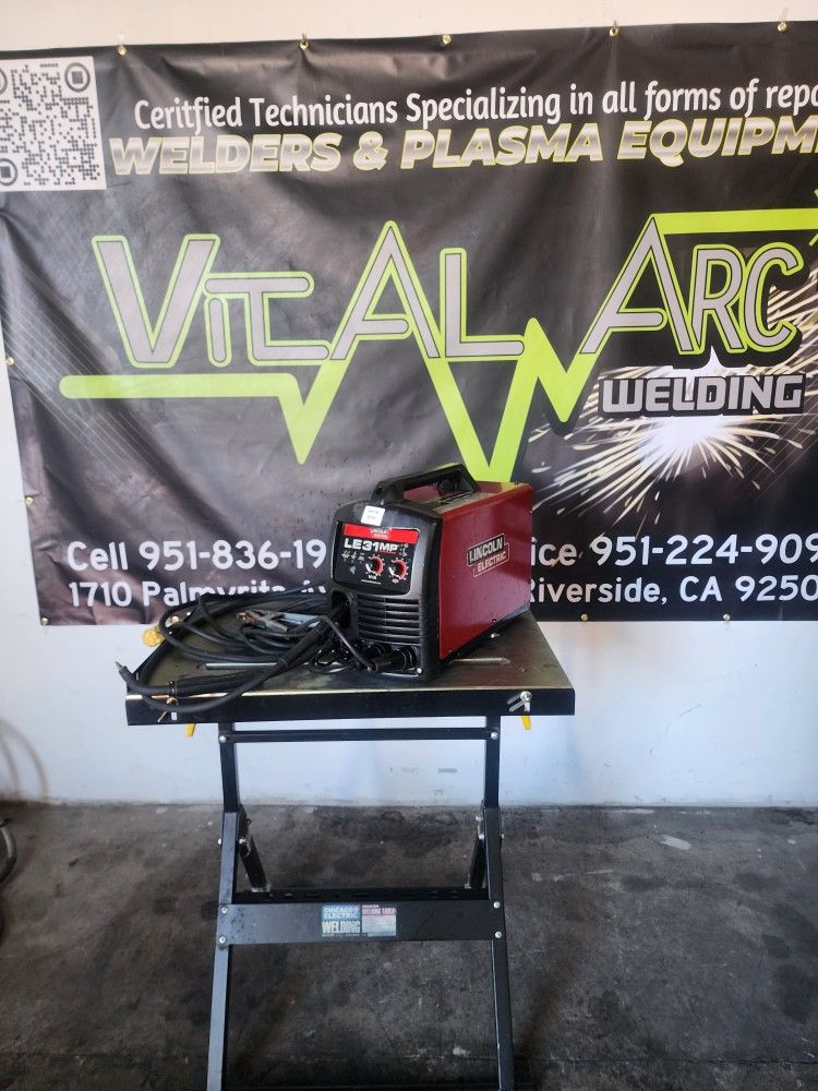 0110-Lincoln Multiprocess Welder LE-31 MP β Multi Capability / VITAL ARC WELDING