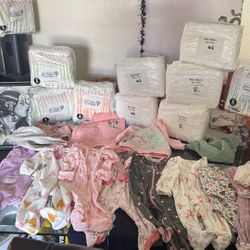 Baby Girl 0-3 Months , 3 Months , Diapers
