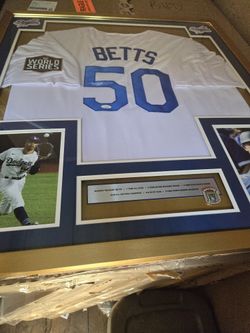 Signed World Series Jersey