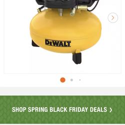 Dewalt Heavy Duty Air Compressor 165psi Max
