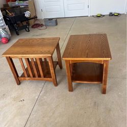 Living Room Wood Side Tables